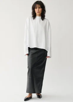 BOXY LONG SLEEVE T-SHIRT W